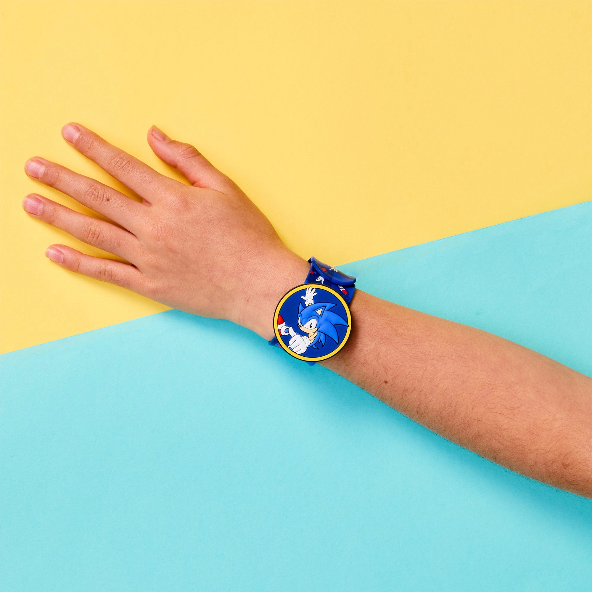 Sonic The Hedgehog Wristband - Cola-scented Stretch-fit silicon (B326620)