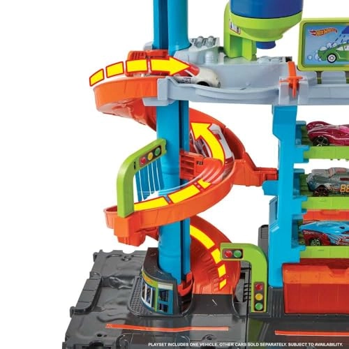 City Mega Car Wash - 1:64 1pc