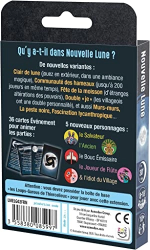 Werewolves of Thiercelieux + New Moon Expansion + Bottle Opener (French)