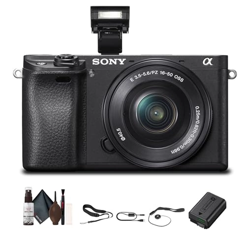 Alpha a6300 + Lens Cap Keeper + Cleaning Kit