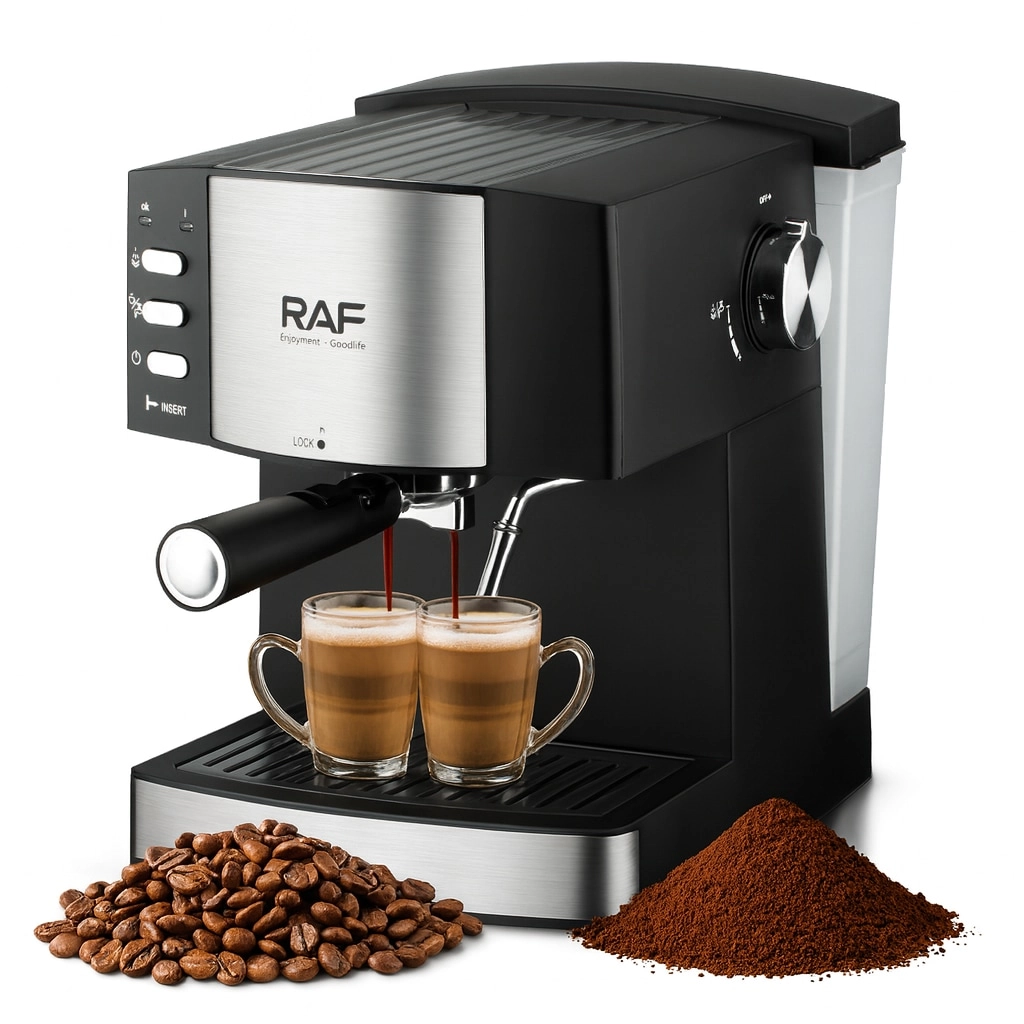 Cloudtail General Trading LLC Espresso - Twin Brewing System Milk Frother Anti-Drip Reboil