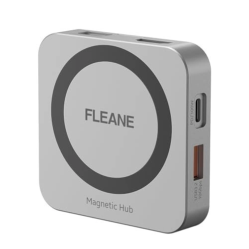 FLEANE Magnetic USB C Hub - 8-in-1 M.2 NVMe 2230 4K@60Hz