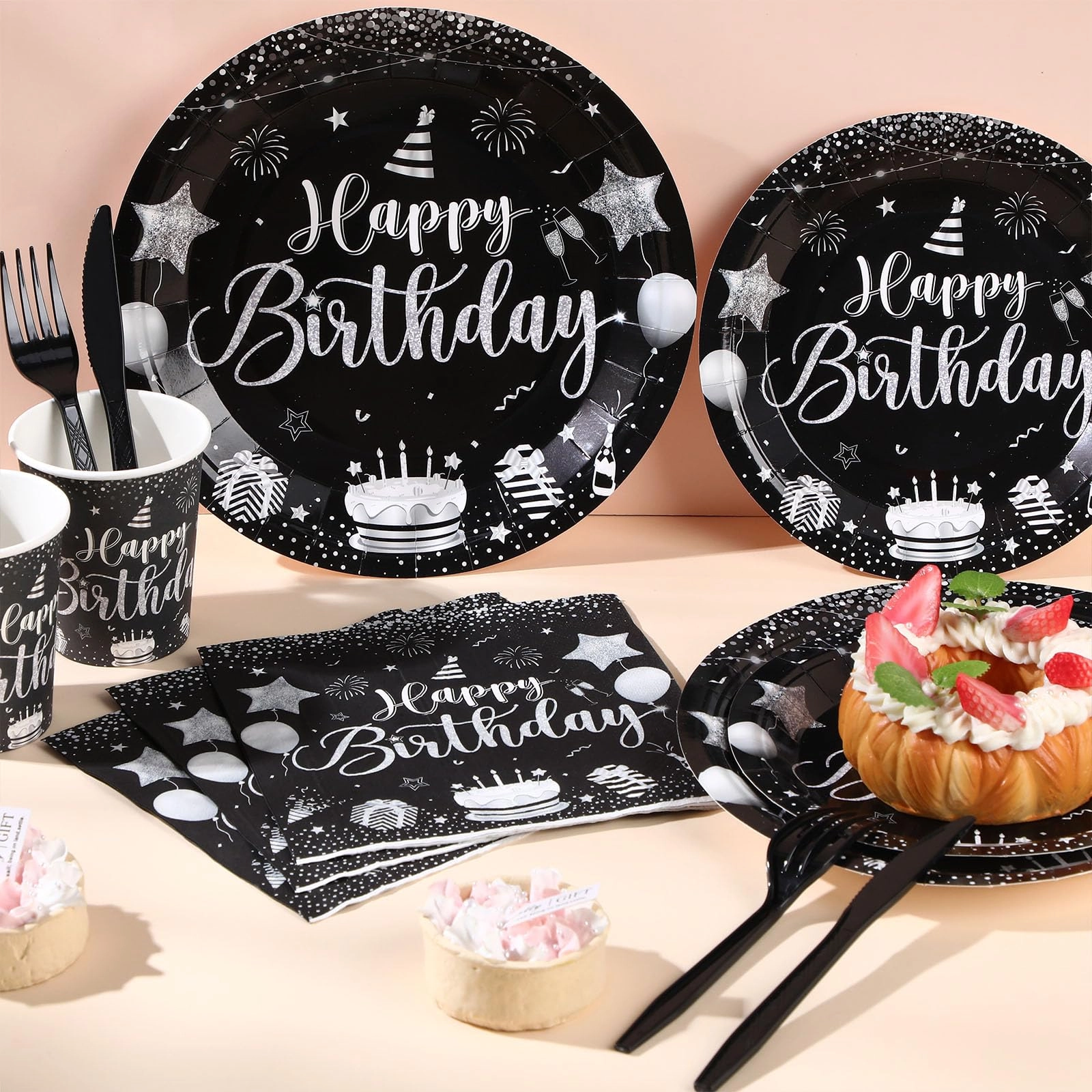 171 Pcs Happy Birthday Party Supplies