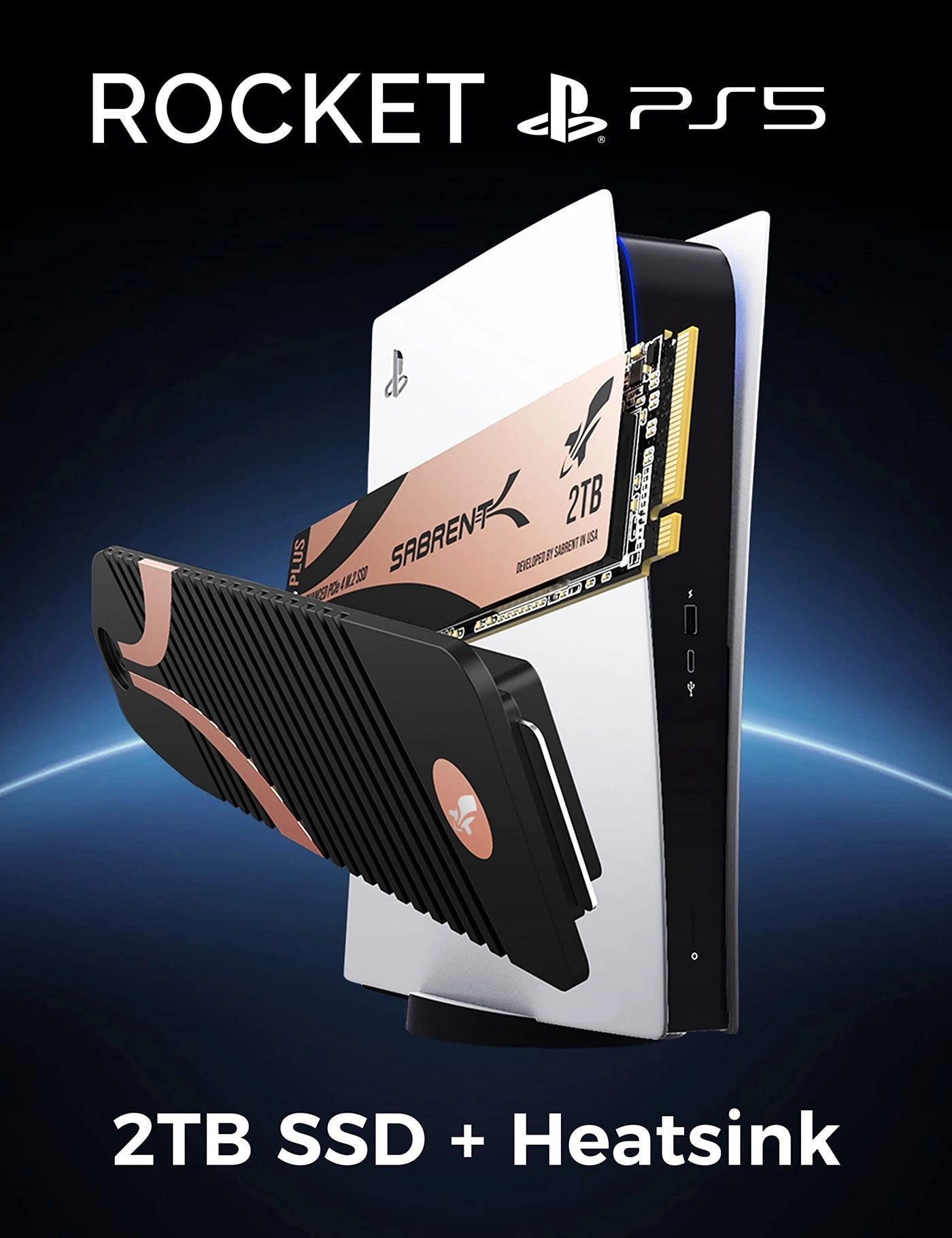 Rocket 4 Plus - 2TB M.2 + NVMe heatsink