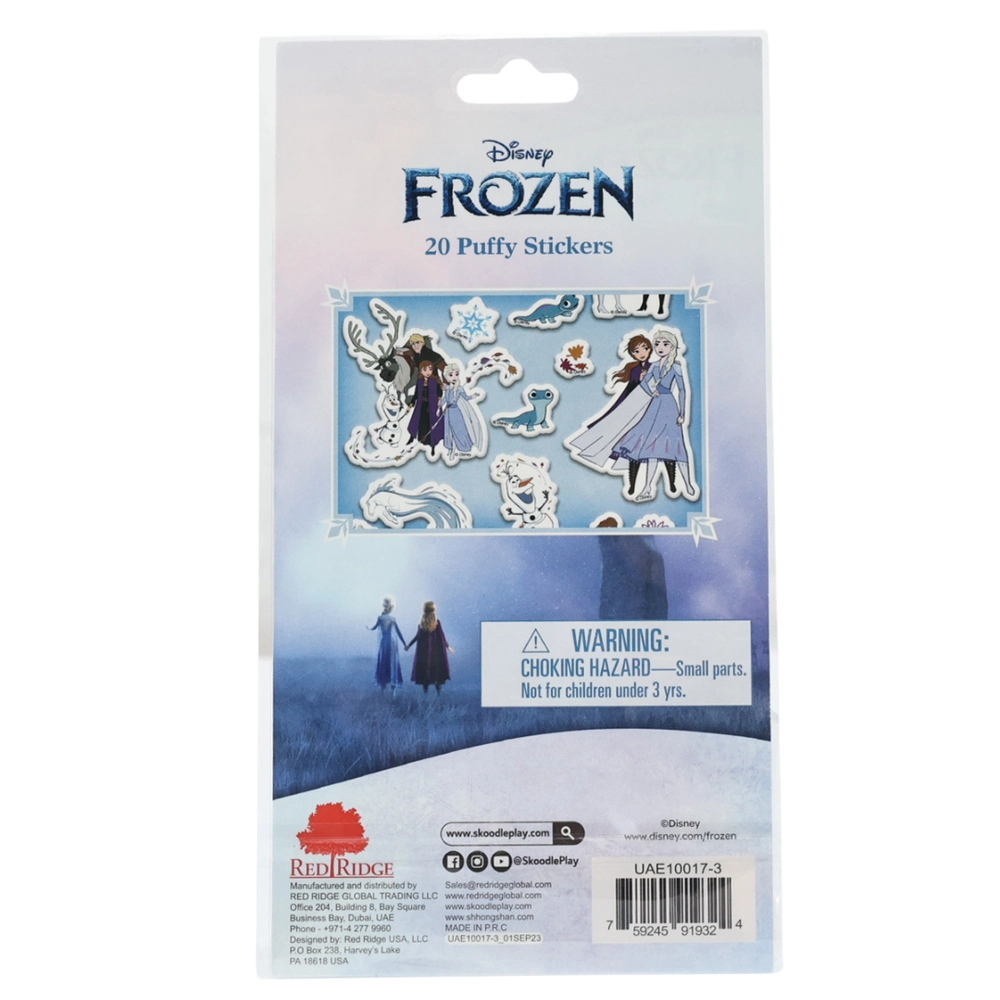 Frozen Sticker Book 3D Puffy 20 pcs