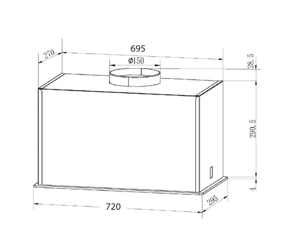 F97 - 700 M3/H 72 MM