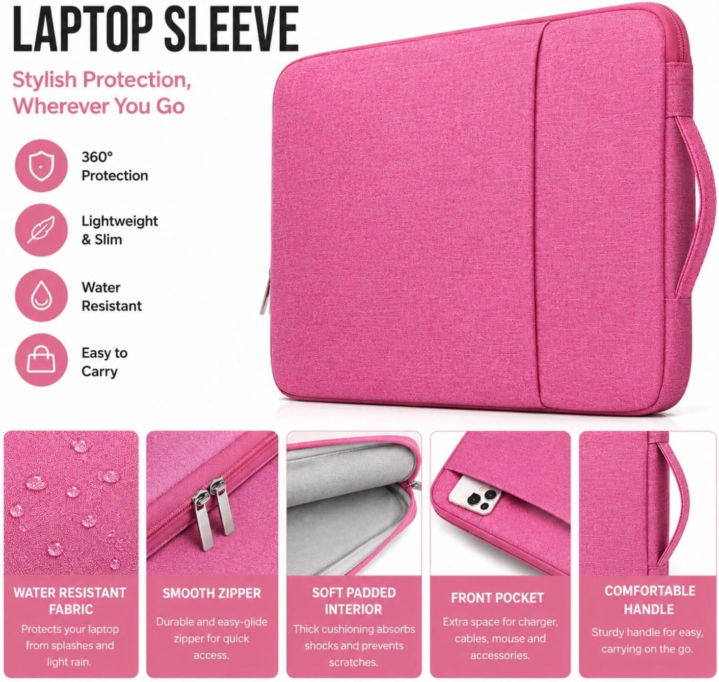 ONLINE-MART Laptop Sleeve - 13-Inch Laptop
