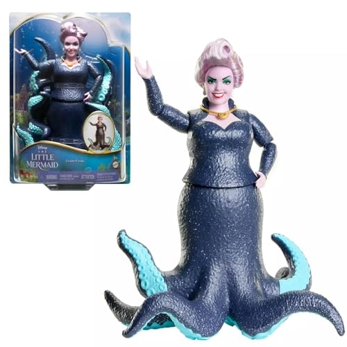 Ursula fashion doll - Plastic lavender hair updo Ages 3+