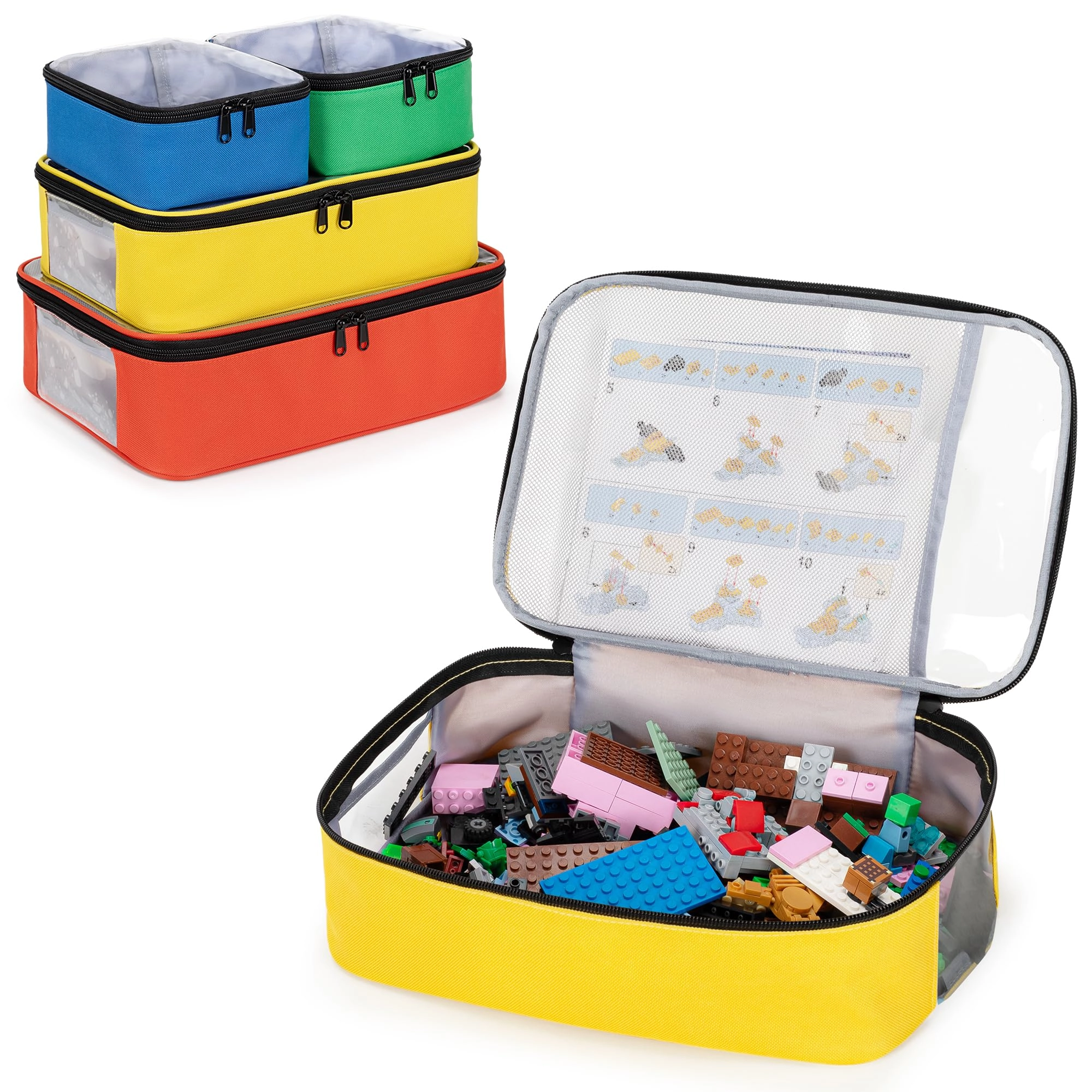 Rexmica Toy Storage Organizer Container Bag - Nylon