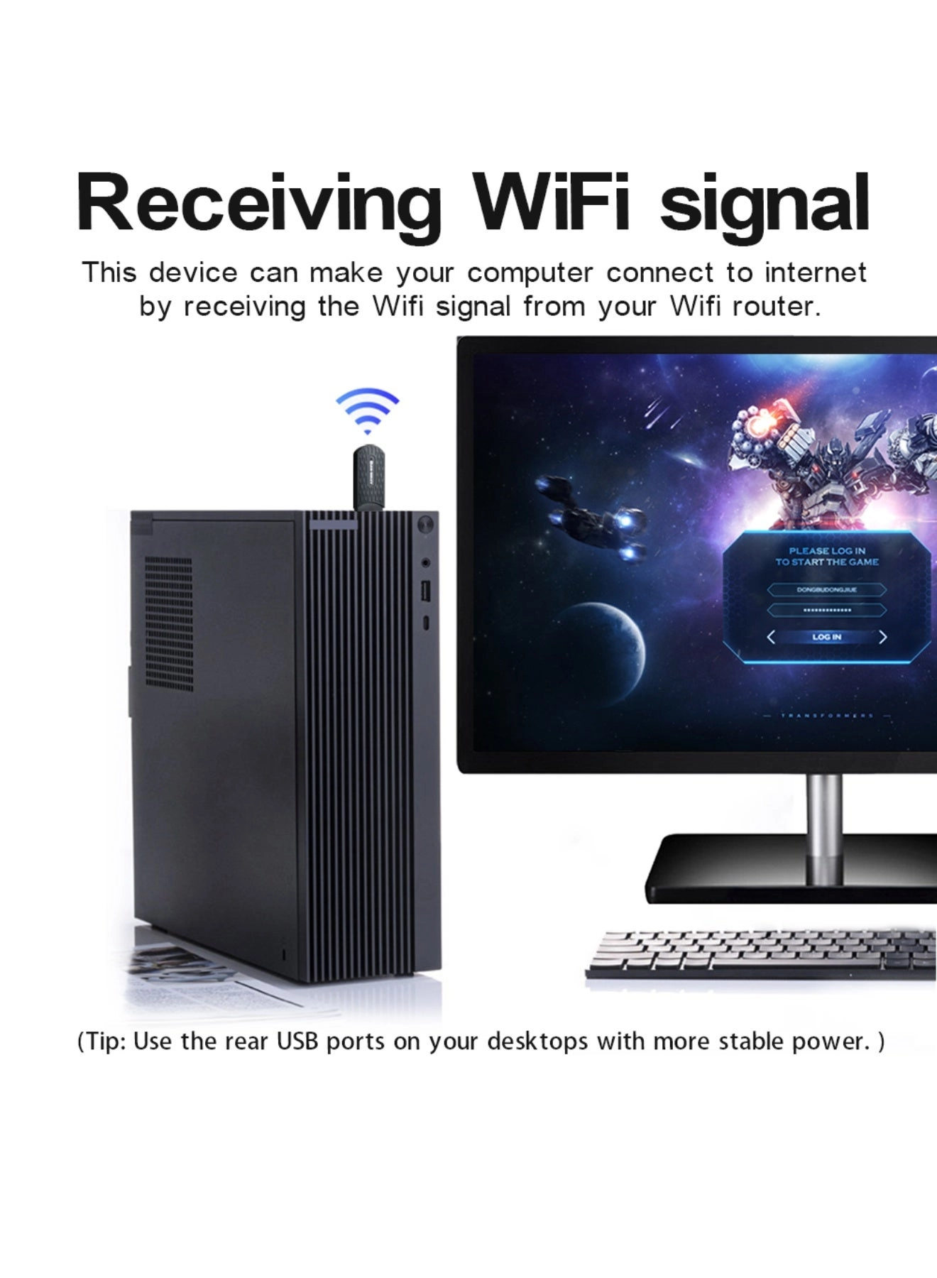 AE501360 - 5GHz/2.4GHz USB Wireless