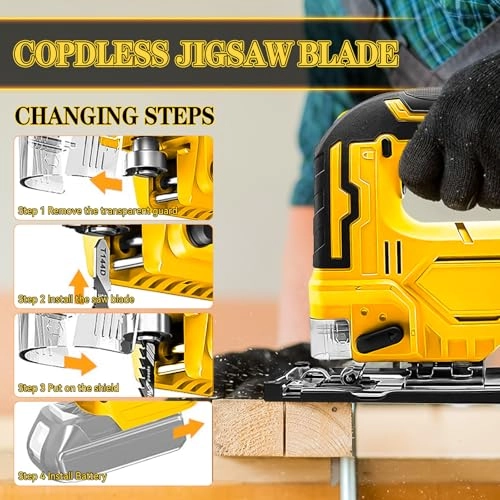 Cordless Jig Saw - 400W