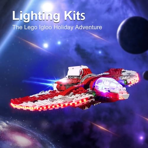 Star Wars Ahsoka Tano's T-6 Jedi Shuttle 75362 LED Lighting Kit