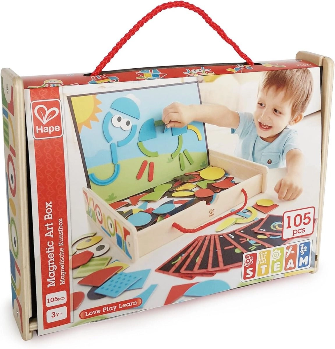 Magnetic Art Box - 3+ years 91 pcs