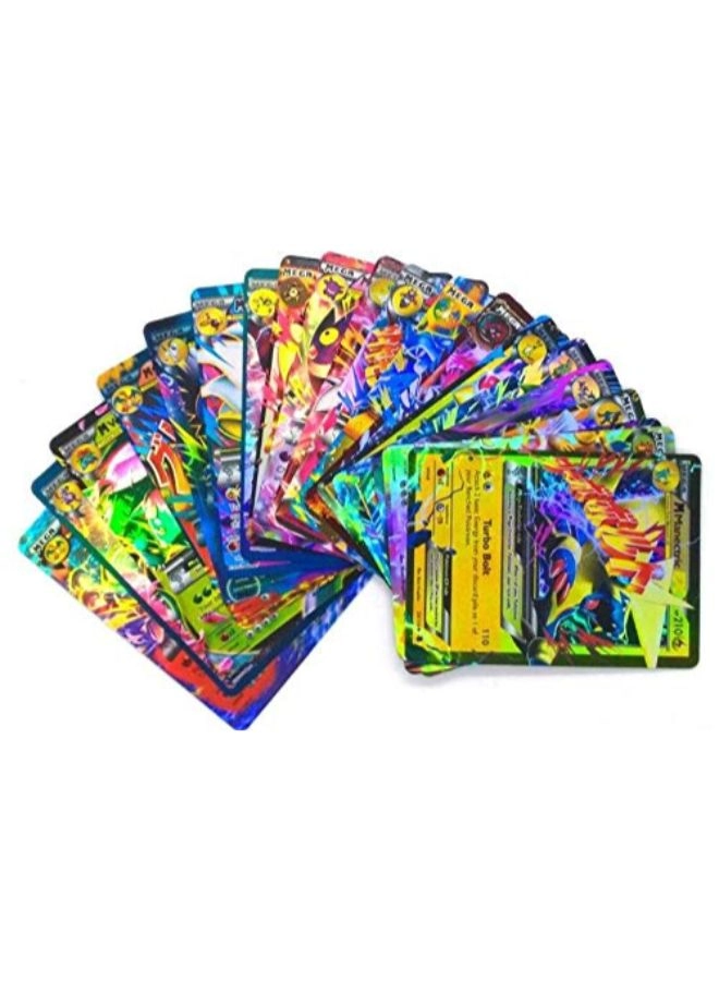 Pokemon Ex Gx Trading Card Game - English 100pcs