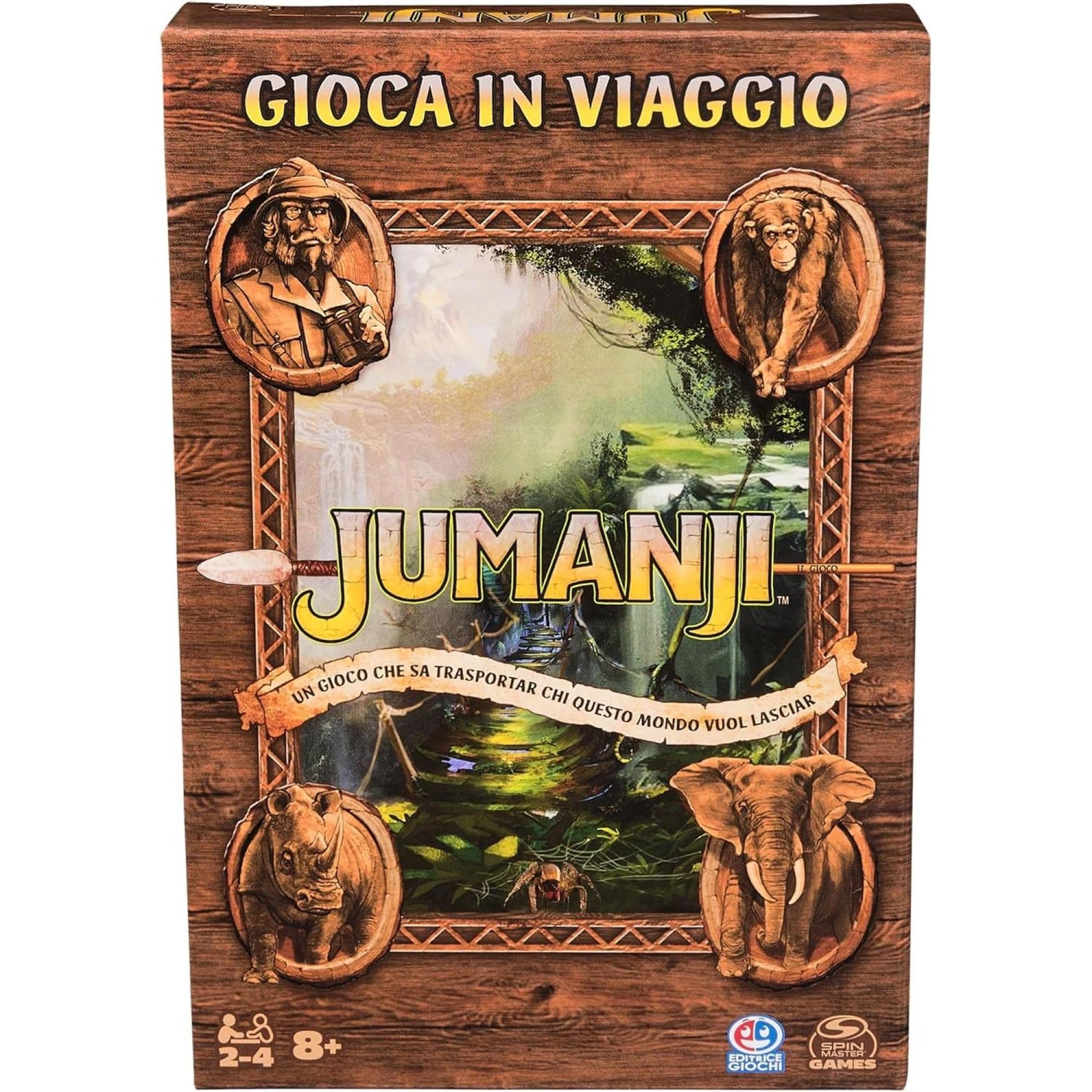 Ready to Roll Jumanji: A Game for Those Who Seek Find.... A Way Leave Their World Behind