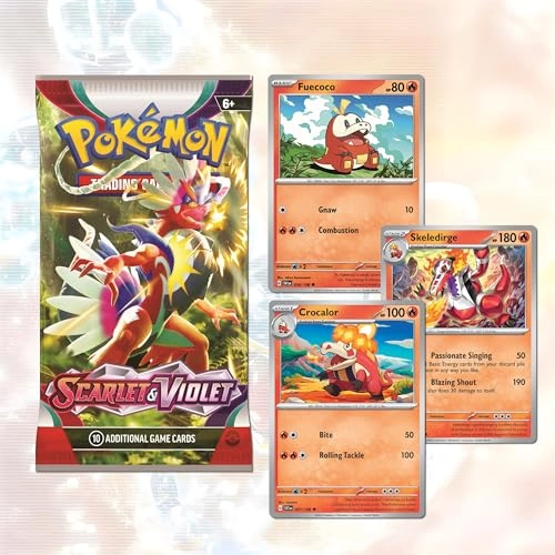 Scarlet & Violet Booster Pack - 10pcs