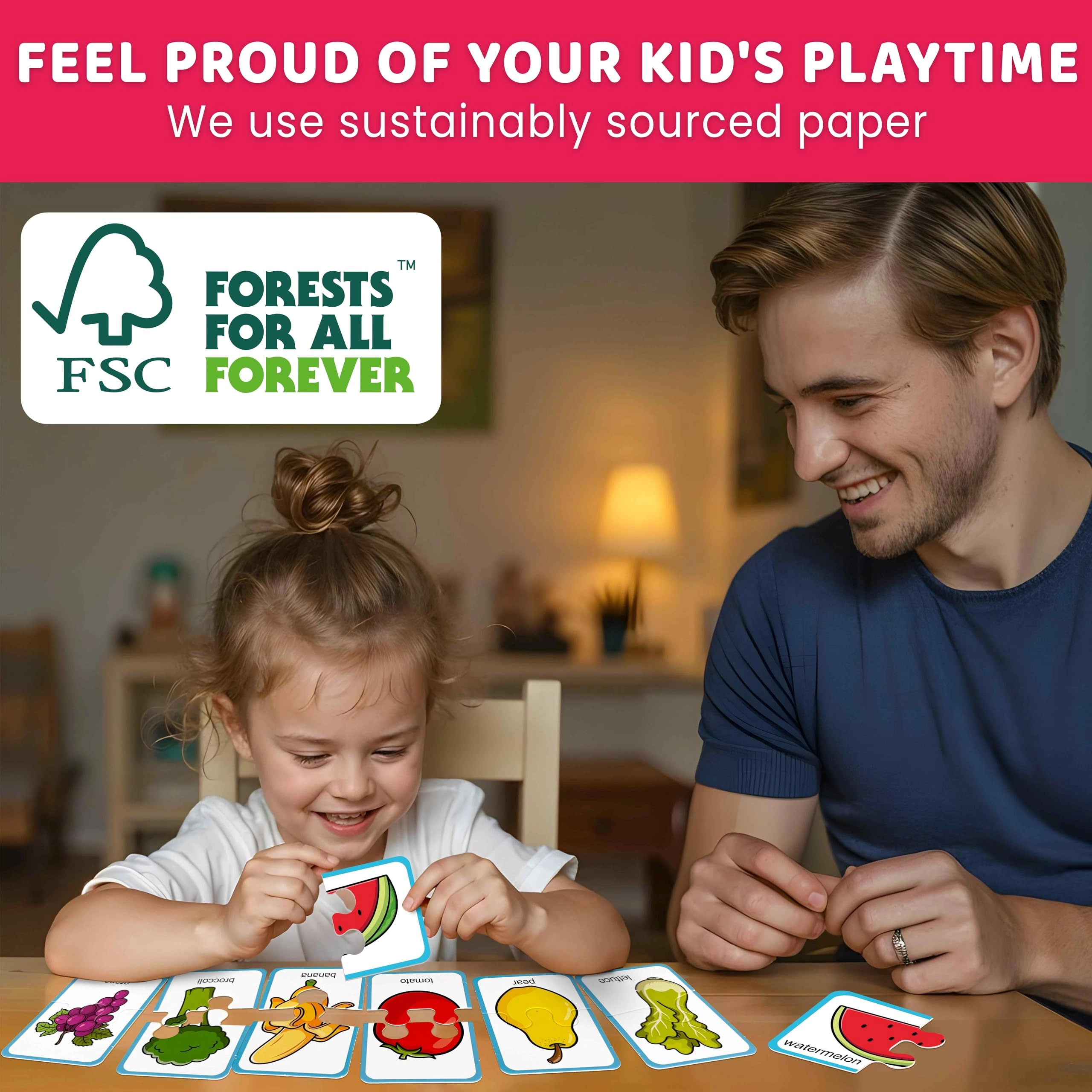 Toddler Puzzles - 2-4 16 pieces