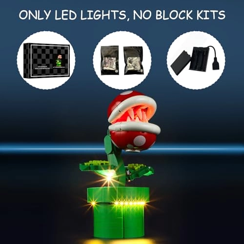 LED Light Kit for 71426 Piranha Plant