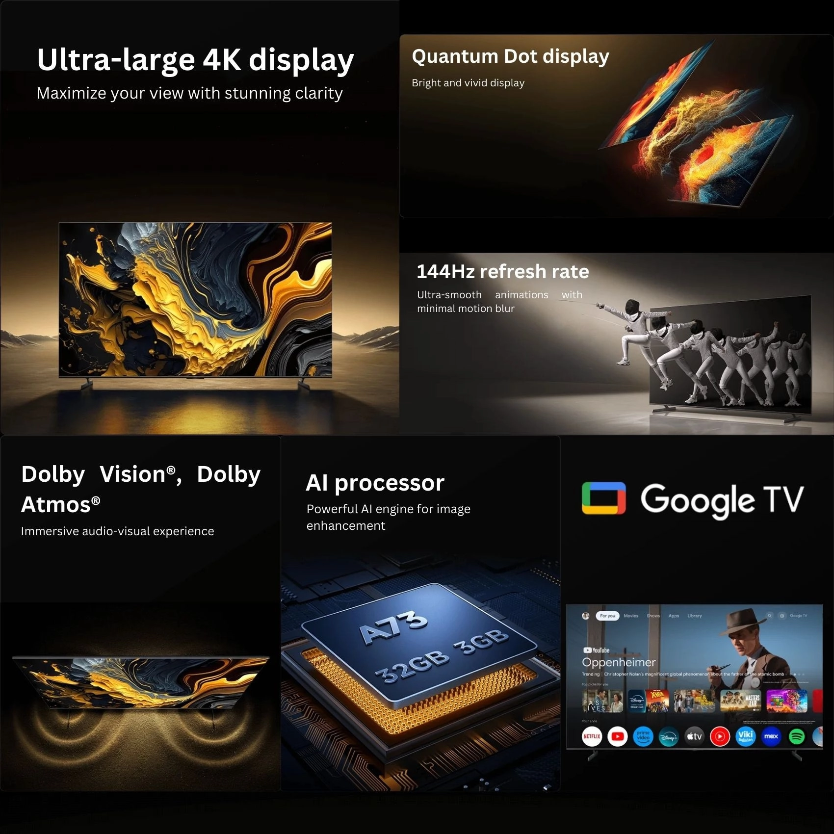 TV L100MA-MAXME 100"