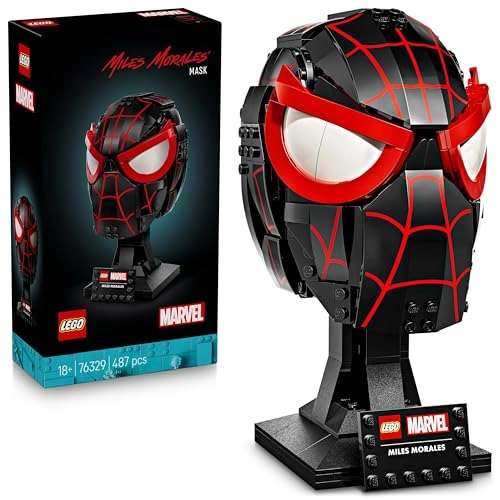 Miles Morales Mask - 487 pieces Adult