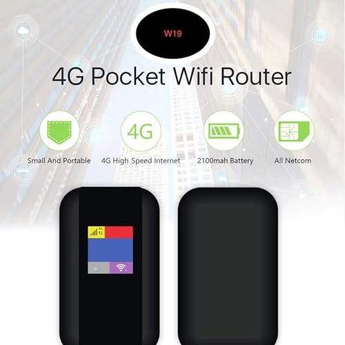 Portable WiFi Hotspot - 4G/5G WiFi 300Mbps