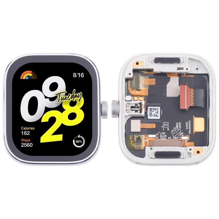 HUAIGNZDF Watch Spare Part LCD Screen with Digitizer Full Assembly for Xiaomi Redmi Watch 4