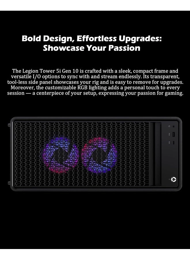 Legion Tower 5i Gen 10 - 275HX 32GB 1TB