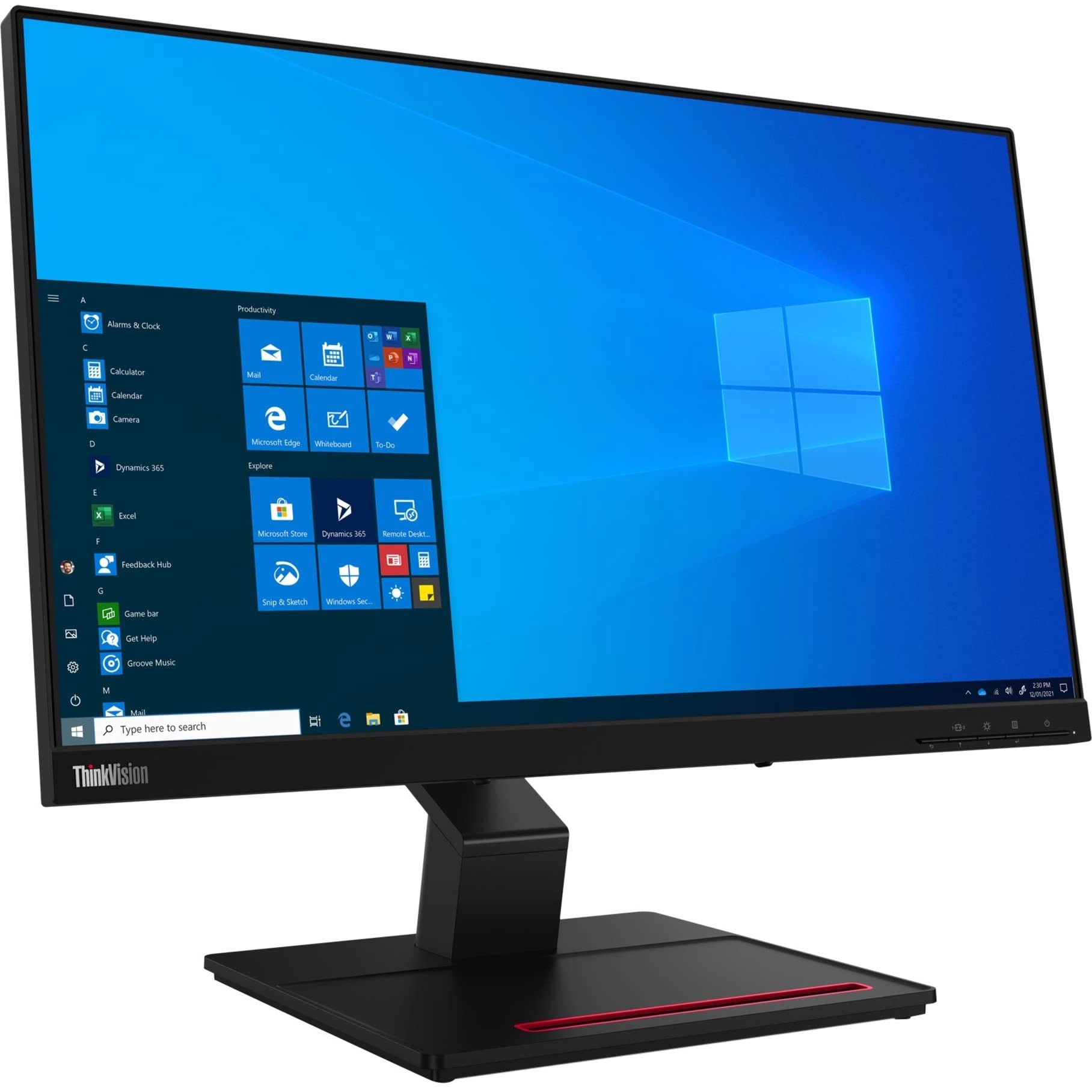 Lenovo ThinkVision T24t-20 - 62C5GAT1EU 23.8" 1920 x 1080