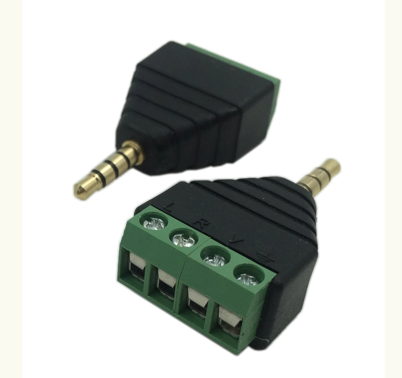 3.5mm 4 Pole Stereo TRRS Adapter Pack