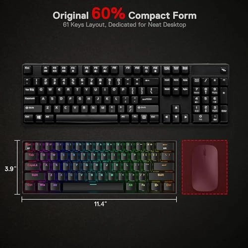 K530 PRO - Compact 60% Wired/Wireless