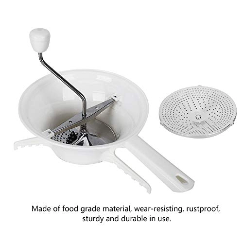 Food Mixer - Manual 3 Interchangeable Discs