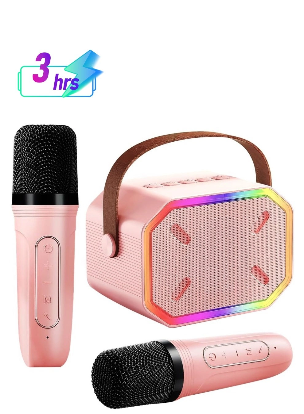 Karaoke Machine - 2 Wireless Mics 10W