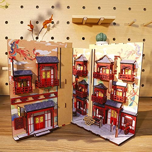 Book Nook Kit - 1/32 Wood Dreaming of Dunhuang