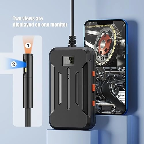 Dual Lens WIFI Borescope - 5m 5mm