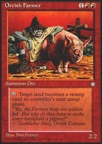 Wizards of the Coast Orcish Farmer - Ice Age