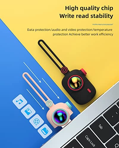 Cute Mini Camera Shaped USB Flash Drive - USB 2.0 USB-A 64 GB