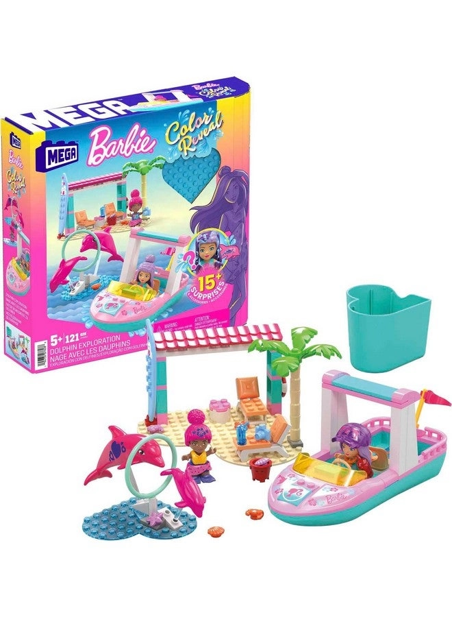 MEGA Barbie Color Reveal - Dolphin Exploration 121pcs