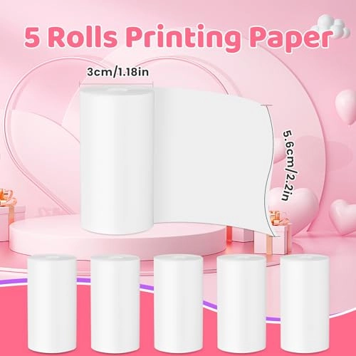 Kids Camera Print Paper Refill - 5 4'' x 2.2''