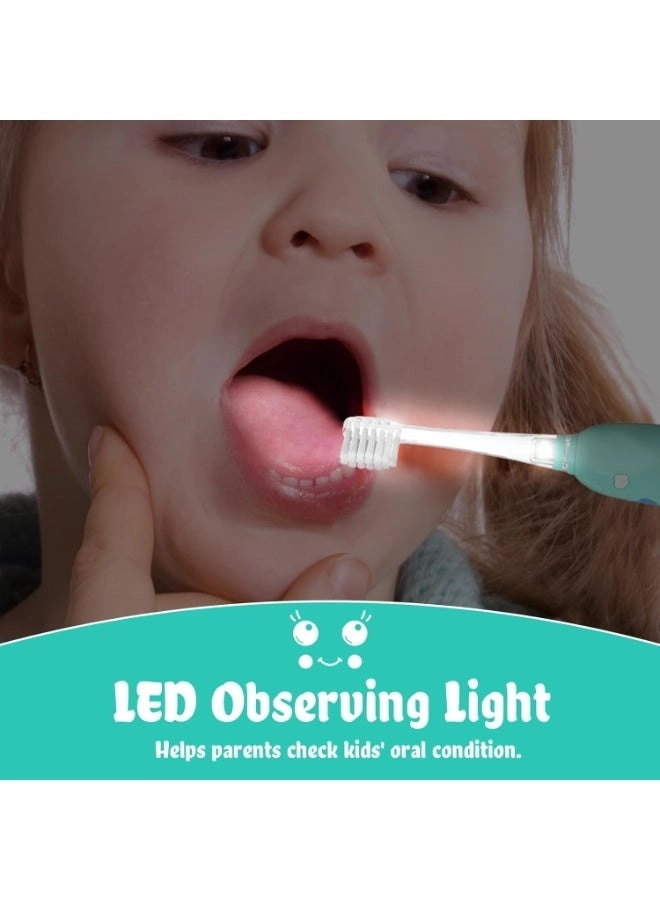 SG2139 - Kids Electric Toothbrush 8 Heads Magnetic Charging