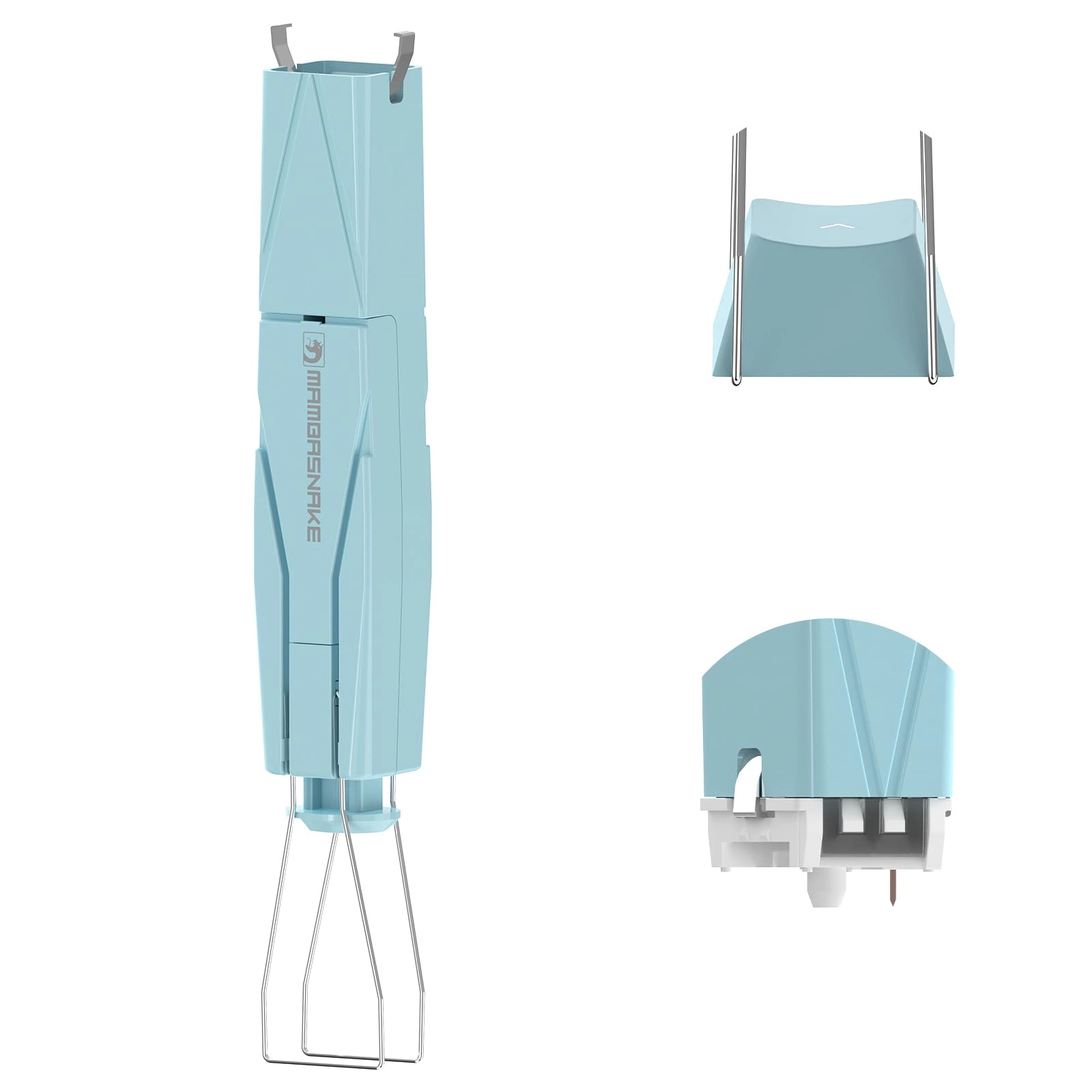 MAMBASNAKE 2-in-1 Keycap Switch Puller - 304 Stainless Steel Blue