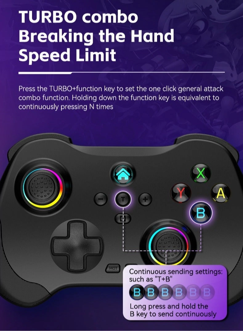 Wireless Controller - Wireless Android Tablet PC Nintendo Switch iPhone iPad Playstation 4