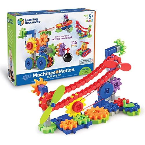 Gears Machines in Motion - 116 pieces Engineering