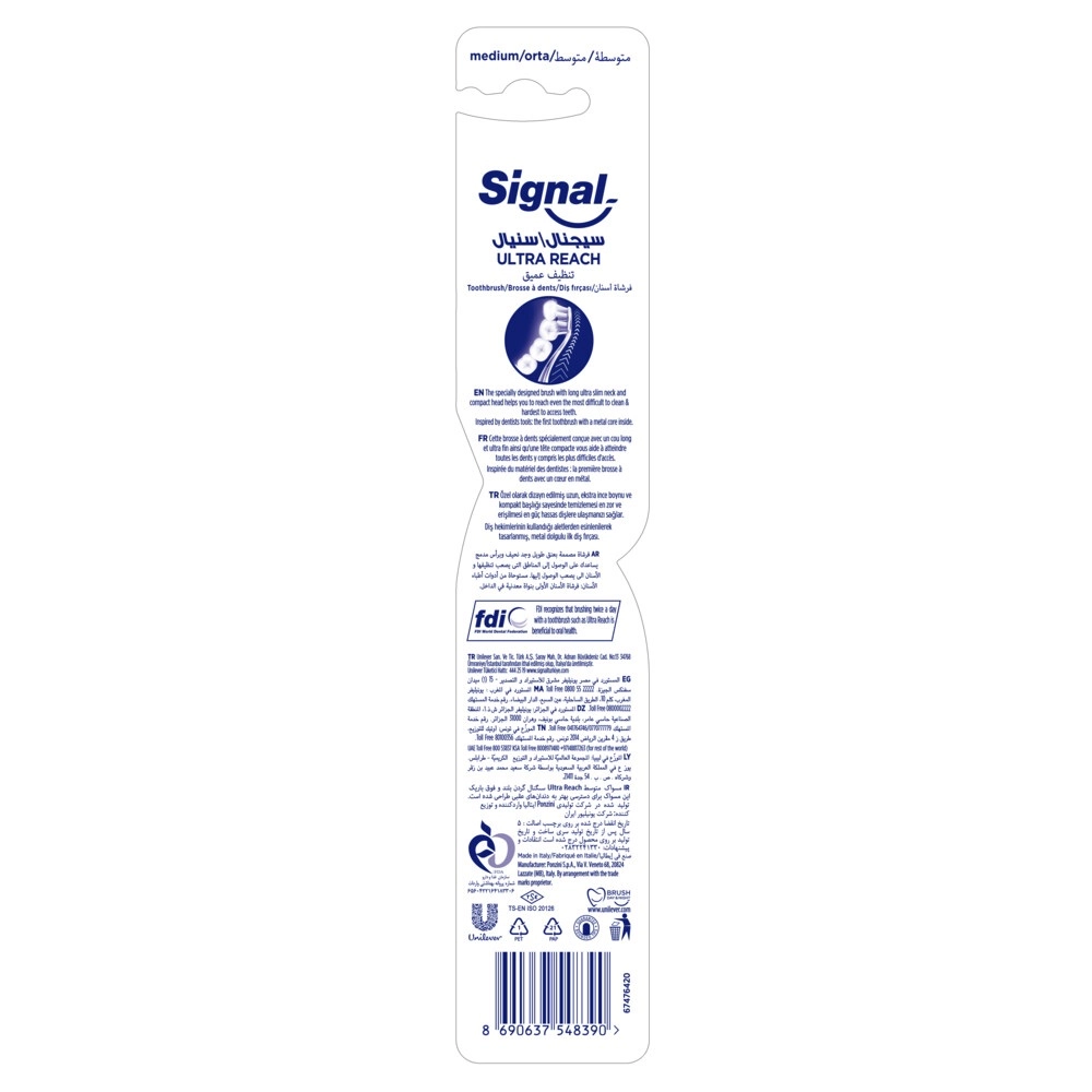 Ultra Reach Toothbrush - Medium