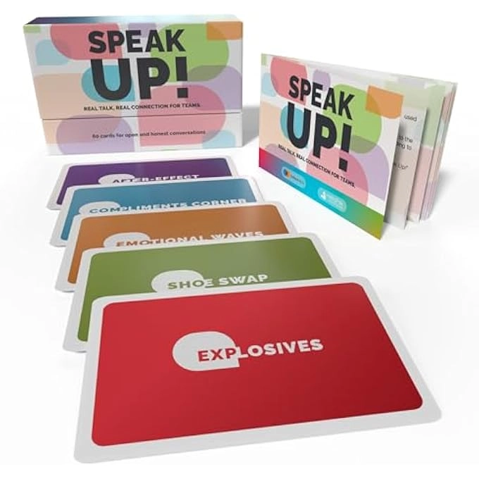 SPEAK UP CARD DECK - 60 MOTIVATIONAL AND INSPIRATIONAL CARDS AFFIRMATION AND MINDFULNESS CARDS