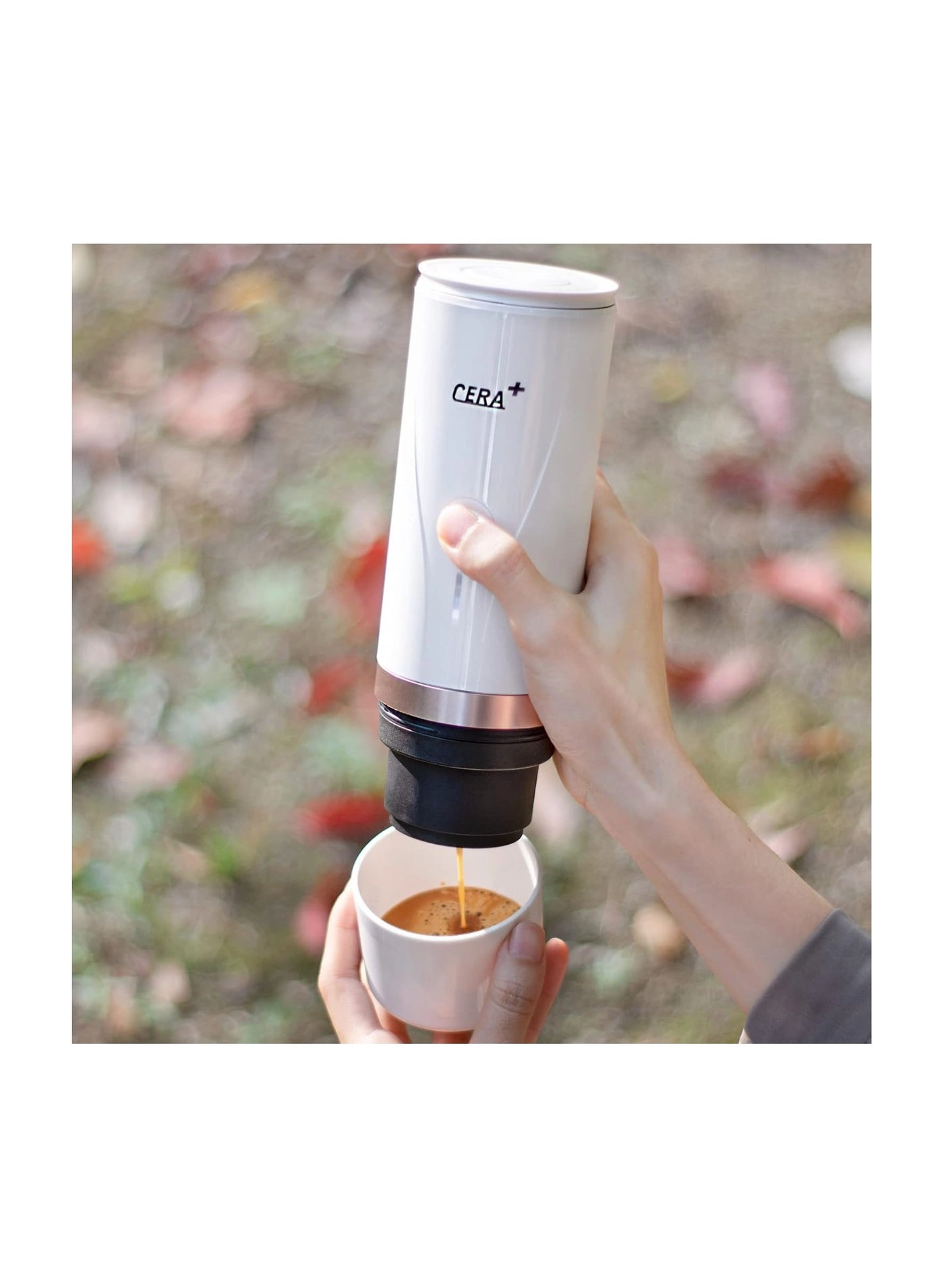 Portable Espresso Maker - Nespresso-compatible capsules fresh ground coffee