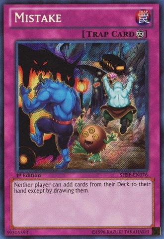 Yu-Gi-Oh! Mistake SHSP-EN076