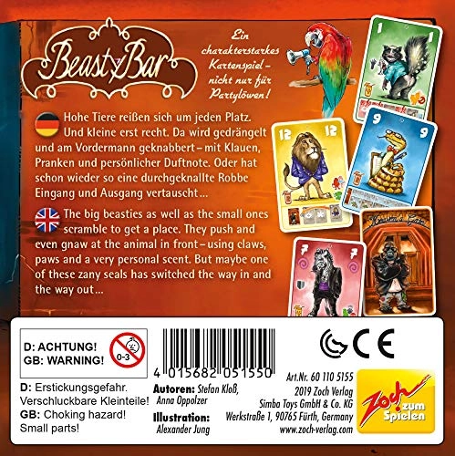 Beasty Bar: New Edition - Card Game