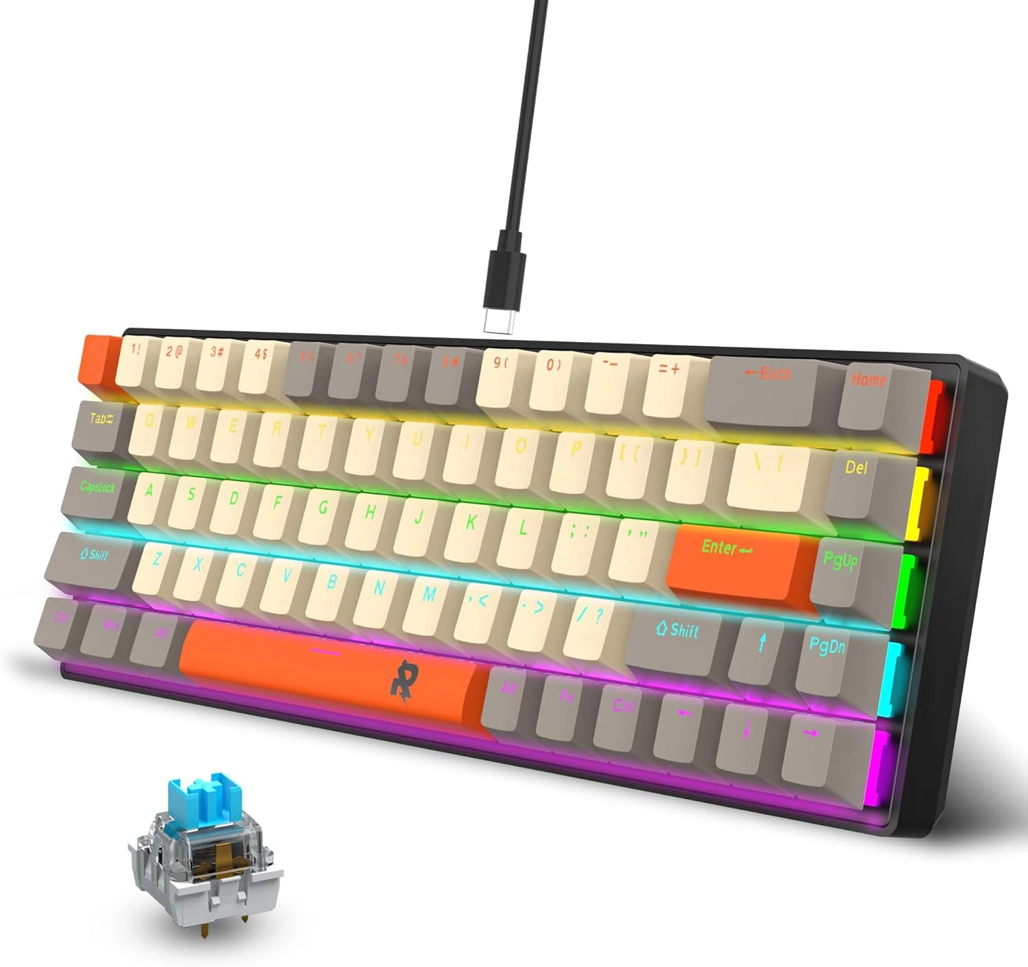 60% Wired Gaming Keyboard