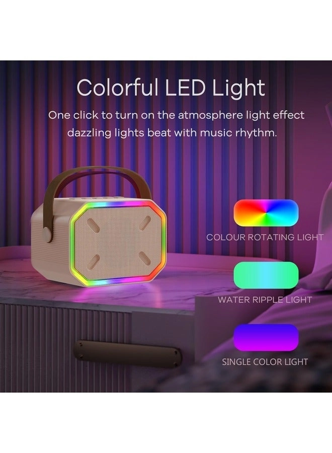 Mini Karaoke Machine - 2 Karaoke Microphones
