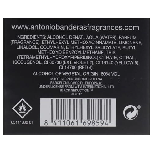 Seduction In Black Eau de Toilette 50ml